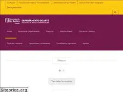 Sites similar to arte.uniandes.edu.co