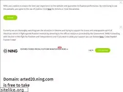 Sites similar to arted20.ning.com
