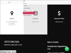 Sites similar to artedacasa.com.br