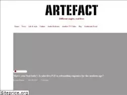 Sites similar to artefactmagazine.com