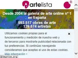 Sites similar to artelista.com