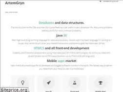 Sites similar to artem-gryn.net