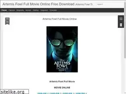 Sites similar to artemis-fowl2020.blogspot.com