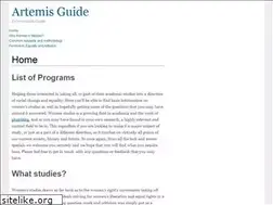 Sites similar to artemisguide.com