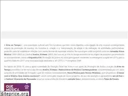 Sites similar to artenotempo.pt
