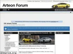 Sites similar to arteon-forum.de
