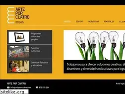 Sites similar to arteporcuatro.com