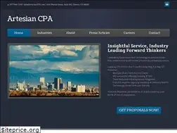 Sites similar to artesiancpa.com