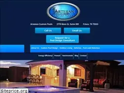 Sites similar to artesiancustompools.com