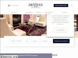 Sites similar to artesianhotel.com