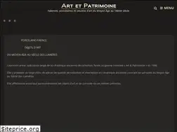 Sites similar to artetpatrimoine.be