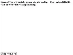 Sites similar to artexanis.be