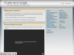 Sites similar to arteycirugia.wordpress.com