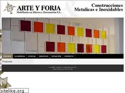 Sites similar to arteyforja.com
