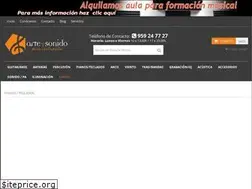 Sites similar to arteysonido.com
