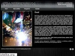 Sites similar to artferrum.cz