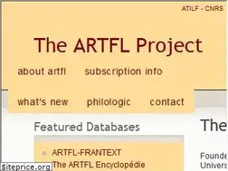 Sites similar to artfl-project.uchicago.edu