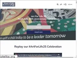 Sites similar to artforlife.rushphilanthropic.org