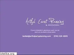 Sites similar to artfulpartyplanning.com