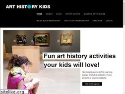 Sites similar to arthistorykids.com