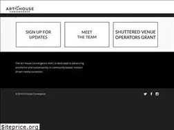 Sites similar to arthouseconvergence.org