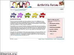 Sites similar to arthritisforum.org.uk