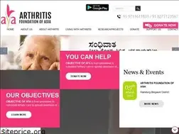Sites similar to arthritisfoundationasia.com