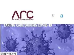 Sites similar to arthritisresearch.ca