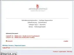 Sites similar to arthro-kinetics.com
