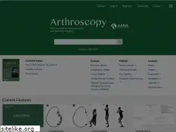 Sites similar to arthroscopyjournal.org