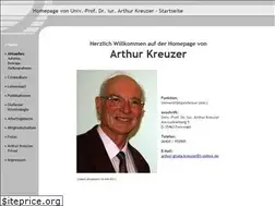 Sites similar to arthur-kreuzer.de