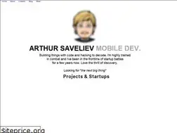 Sites similar to arthursaveliev.com
