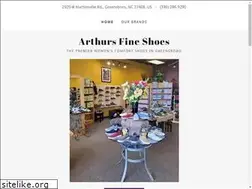 Sites similar to arthursfineshoes.com