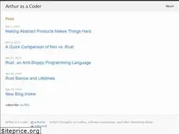 Sites similar to arthurtw.github.io