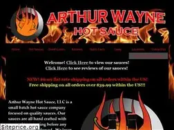 Sites similar to arthurwaynehotsauce.com