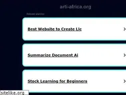 Sites similar to arti-africa.org