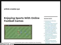 Sites similar to article-creator.xyz