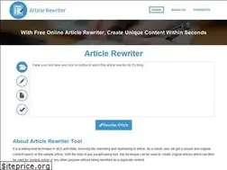 Sites similar to article-rewriter.org