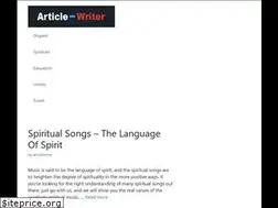 Sites similar to article-writer.net