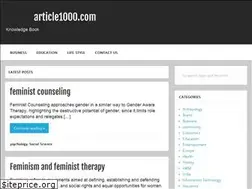 Sites similar to article1000.com