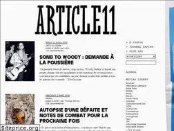 Sites similar to article11.info