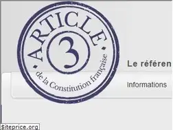Sites similar to article3.fr