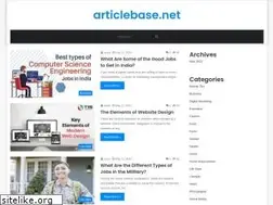 Sites similar to articlebase.net