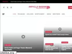 Sites similar to articlebazar.com