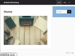 Sites similar to articledirectory.com