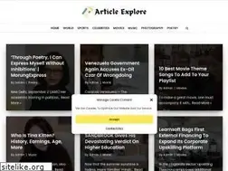 Sites similar to articleexplore.com