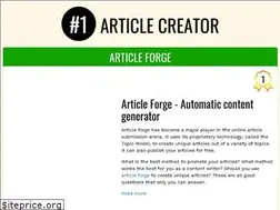 Sites similar to articlegenerator.info