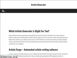 Sites similar to articlemaker.info