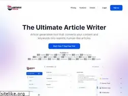 Sites similar to articleninja.ai