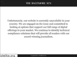 Sites similar to articles.baltimoresun.com